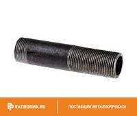 Сгон стальной оцинкованный Ду 15 1/2'' L=110мм ГОСТ 8969-75