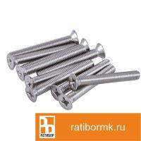 Винт нержавеющий М4х10 мм PH2 А4 DIN 965