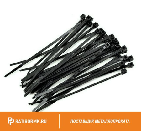 Кабельная стяжка 4,5х120 бесцв./черн