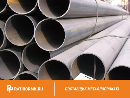 Труба бесшовная 377х25 мм ст. 09г2с ГОСТ 8732-78