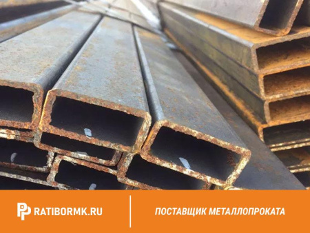 Труба профильная 80х60х4 мм ст. 09Г2С