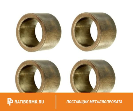 Втулка бронзовая 10х55 мм БРАЖМЦ